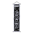 Congrats Grad Velvet-Lame Door Panel